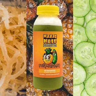Mad Moss: Piña Cucumba- Cold-Pressed Juice infused with Sea Moss
