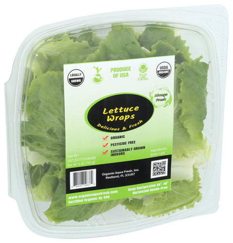 Organic Lettuce Wraps