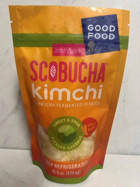 Scobucha Kimchi Sweet & Sour Spicy with a Kick